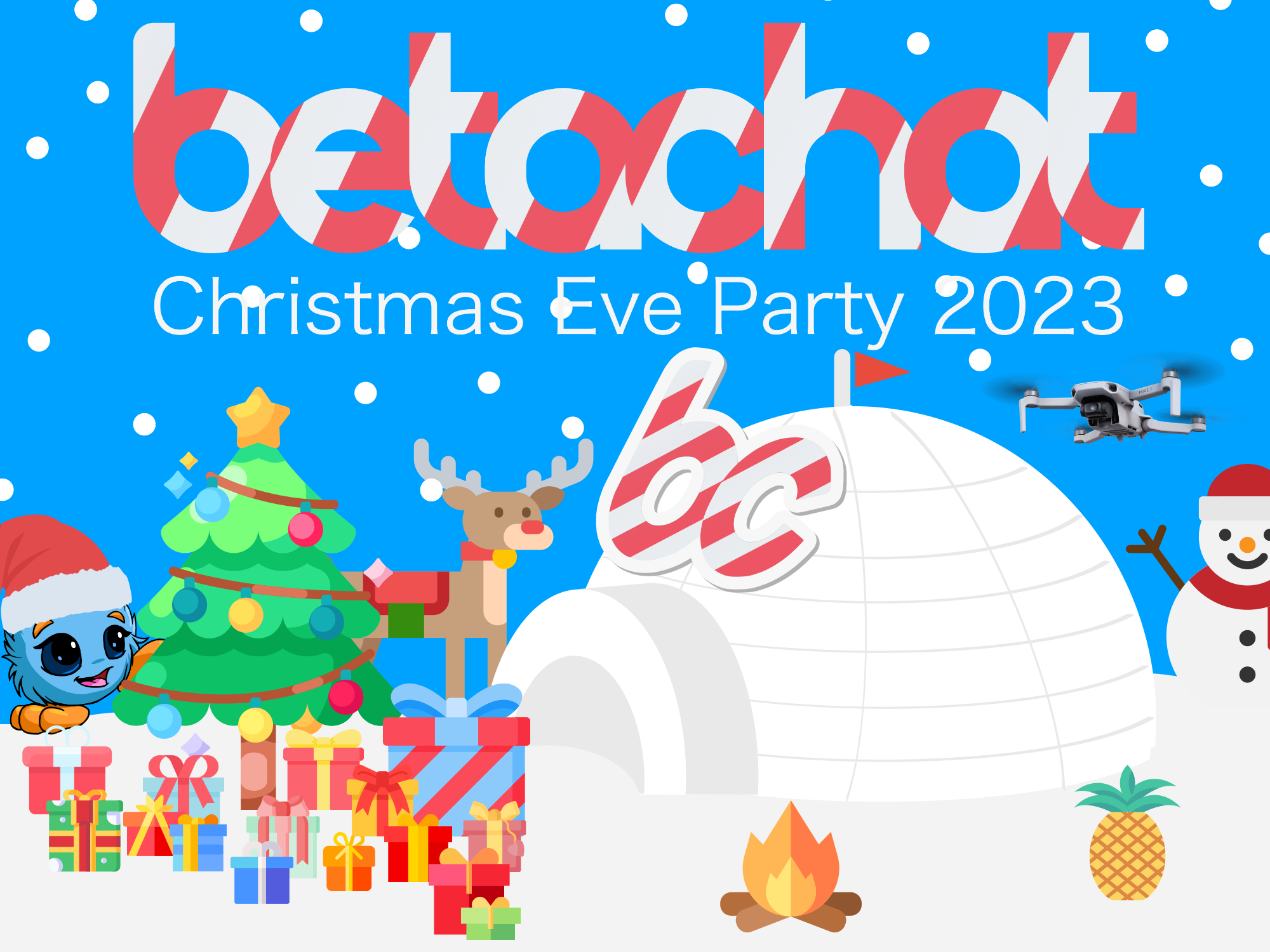2023 Christmas Eve Party Banner